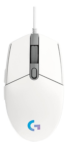 Mouse Gamer Logitech G203 Lightsync 8.000dpi Rgb Blanco