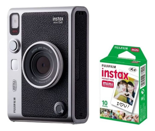 Câmera Instantânea Híbrida Fujifilm Instax Mini Evo + Brinde