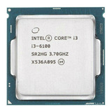 Procesador Cpu Intel Core I3 6100 3.7ghz Lga 1151 Sexta