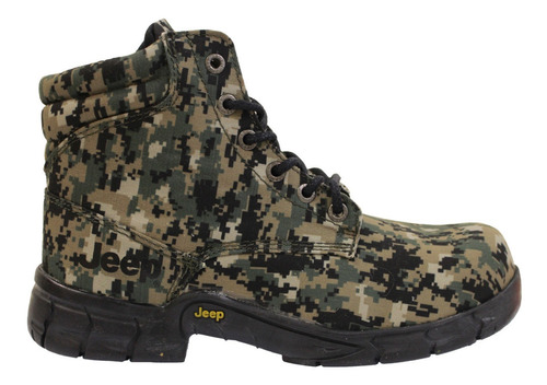 Botas Jeep Hombre Pixeles Con Casquillo 5130