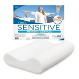 Almohada Sensitive Viscoelástica Memoria Cervical C/funda