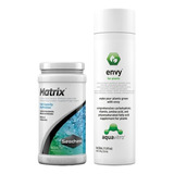 Kit 1 Envy Aquavitro Abono 350ml 1matrix 250ml Filtración 