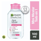 Agua Micelar Garnier Todo En 1 Skin Active Travel Size 100ml
