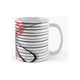 Taza Pintura Digital Abstracta De Invierno Calidad Premium