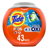 Detergente En Cápsulas Tide Pods Ultra Oxi, 43 Unidades