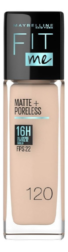 Base De Maquillaje Maybelline Fit Me Matte 30ml 