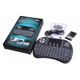 Mini Teclado Inalámbrico Airmouse Android Smart Tv Iluminado