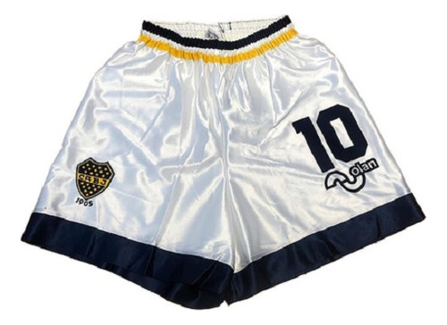 Short Boca Reedición Olan 1995 Suplente #10 Maradona Nuevos