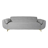 Sofa Cama Salas Minimalistas Modernas Capitonado Sofa  Gris