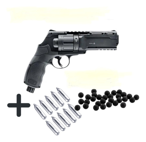 Revolver Traumatica Hdr50 +20 Balas+10 Co2,envio Gratis