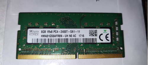 Memoria Ram  Sodimm 8gb Ddr4 2400