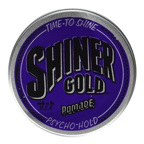 Shiner Oro Psycho Hold 4 Oz Pomada