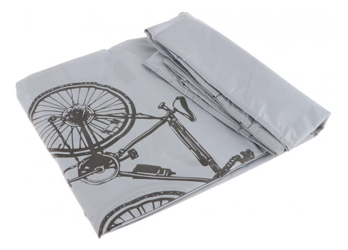 Cubierta Impermeable Para Bicicletas, Cubierta Gris Espesar