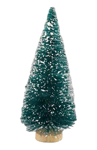 Árbol De Navidad Mini Adorno Con Luz 21 Cm X 6 Cm Novedad