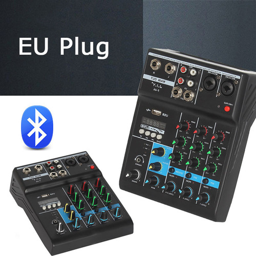 Pc Usb De 4 Canales Híbrido Profesional Bluetooth Para Dj, C