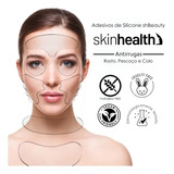 11 Adesivos Anti-idade Rugas Silicone Facial Skinhealth