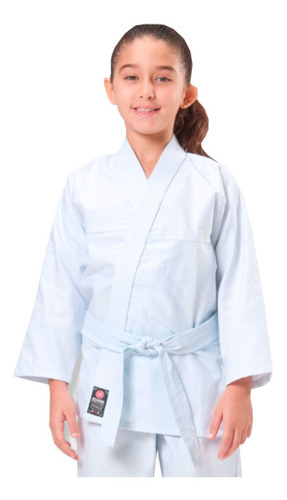 Kimono Reforçado Infantil Atama Branco