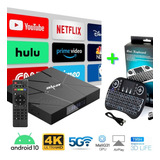 Tv Box Android 10 Convertidor Smart Tv 2gb / 16gb + Control