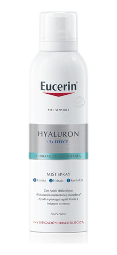 Spray Facial Eucerin Hyaluron Mist Piel Sensible X 150 Ml