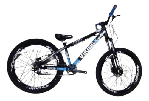 Bicicleta Vikingx Tuff 30 Aro 26 Dirt Jump-grau-welling