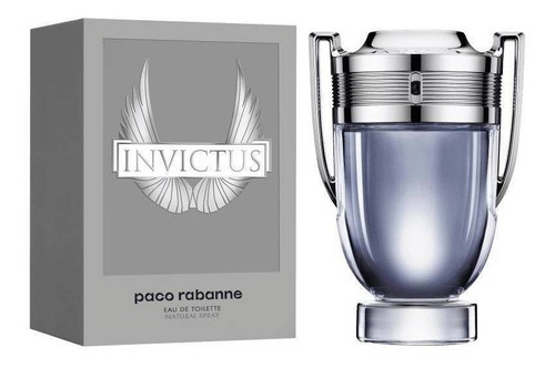 Paco Rabanne Invictus Edt 50 ml Para  Hombre  