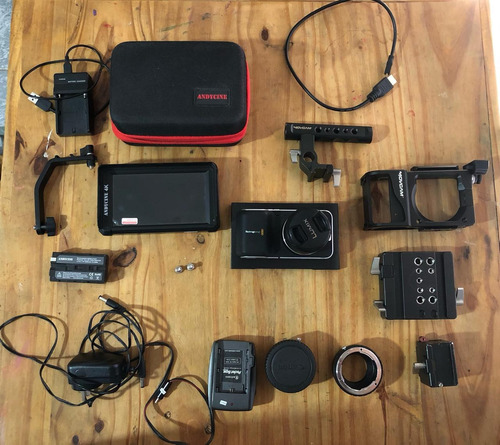 Black Magic Poket Cinema Camera Full Hd, Con Kit Completo