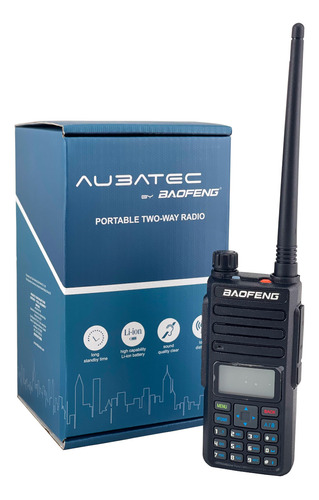 Radio Aubatec Bf-h6 10w By Baofeng Dual Vhf Uhf  