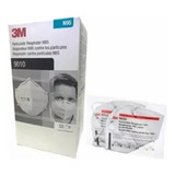 3m 9010 Respirador Plegable Para Partículas N95  (50 Pzas)