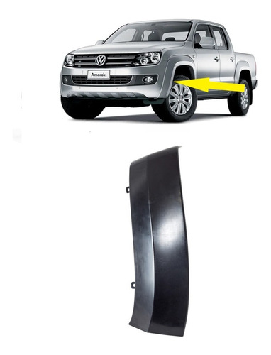 Fender Moldura Pasarrueda Vw Amarok 2010 Al 2016