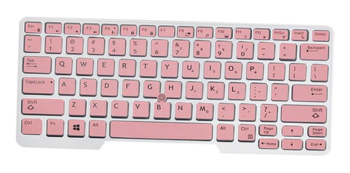 Piel De Teclado De Silicona Rosado