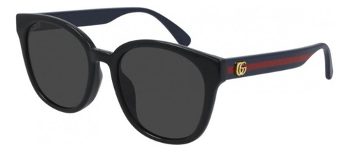 Gucci Gg0855sk 002 Square Shape Negro Azul