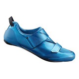 Zapatillas Shimano Tr901 Bici Triatlón Carbon Azul - Celero