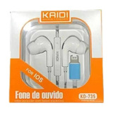 Fone De Ouvido Intra-auricular Kaidi Kd-735 Lightning