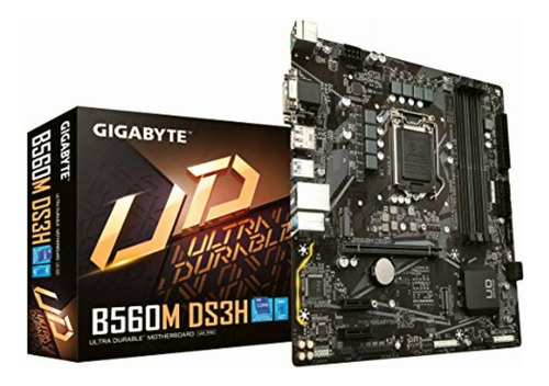 Gigabyte B560m Ds3h (lga 1200/ Intel/ B560/ Micro-atx/dual