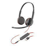 Auriculares Plantronics Blackwire C3225 Monoaurales Usb-a