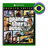 Gta 5 Grand Theft Auto V Premium Mídia Física Xbox One Br