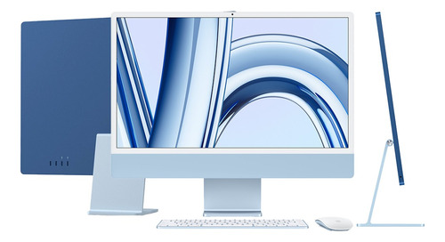 iMac 24'' M1 2021 Cpu 8c, 8gb, 512gb Ssd - Blue