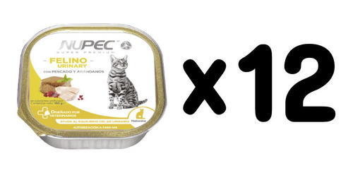 Alimento Húmedo Nupec Urinary Pack 12 pzas