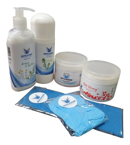 Kit Depilación Sugaring Depilsugar 400g+red Stong 400g