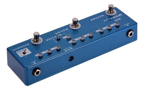 Mosky Rd5 5 En 1 Guitarra Multiefectos Pedal Reverb + Delay