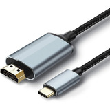 Cable Usb C A Hdmi, [4k, De Alta Velocidad] Usb Tipo C