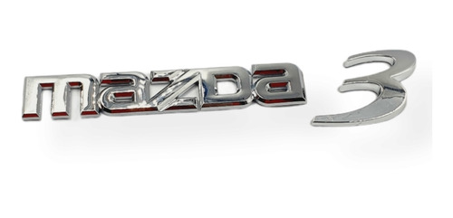 Emblema Letras Mazda 3  Foto 3