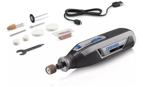 Minitorno Dremel Lite A Bateria Inalambrico + Accesorios