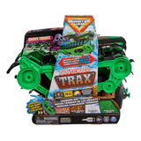 Monster Jam Vehículo Todoterreno Rc Grave Digger Trax Color