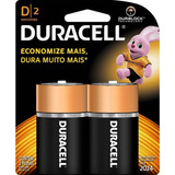 4 Cartelas Pilha Duracell Alcalina Media C C/02 - T-75051