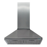 Campana Cocina Piramide 55x50 Cm Acero Led Filtro Motor Turb