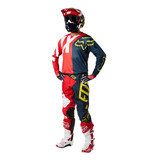 Conjunto Motocross Fox 360 Preme Rojo Azul Winnersport 