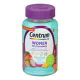 Centrum Multivitaminico Women Mujer Sabor Tropical 100 Gomas