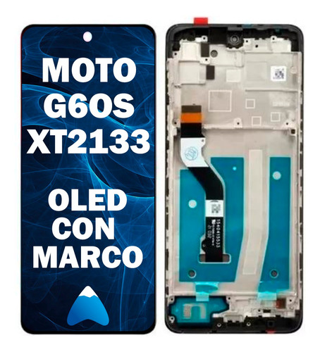 Modulo Display Pantalla Motorola G60s Xt2133 Con Marco Oled