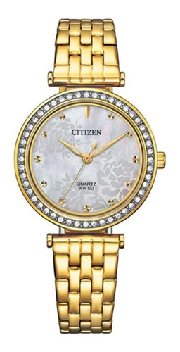 Reloj Dama Citizen Analogo Er0219-51d Agente Oficial M